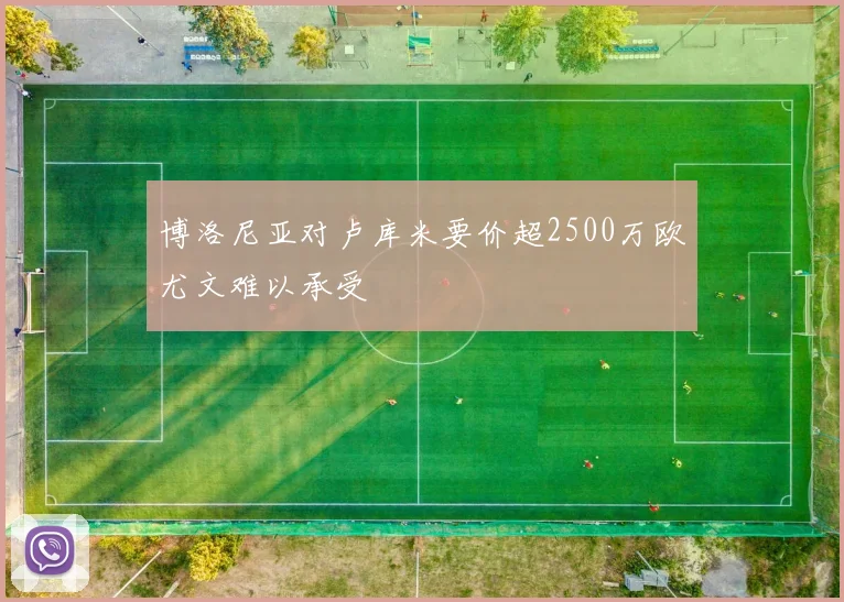 博洛尼亚对卢库米要价超2500万欧尤文难以承受